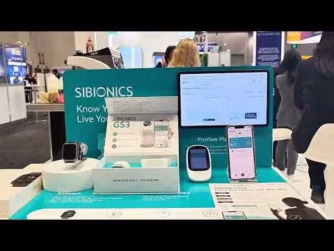 SIBIONICS Presents AI-Linked GS3 Glucose Sensor at Melbourne Diabetes Congress