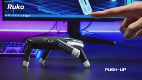 Ruko's New R1 Mini Robot Dog Flips, Self-Rights and Tells Bedtime Stories