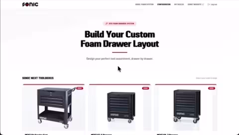 Sonic Tools USA Launches Free Configurator for 163 Foam Modules