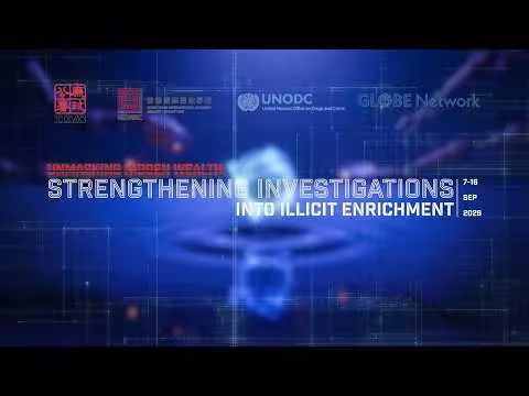 ICAC, UNODC Train 35 Law Enforcers From 19 Jurisdictions on Illicit Wealth