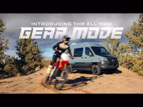 Storyteller Overland's GEAR MODE Van Turns Cargo Bay Into Bed, Office or Workshop