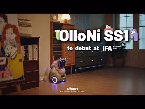 OlloBot Debuts Emotional AI Companion Robot OlloNi SS1 at IFA Berlin